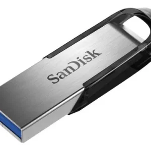 Memoria USB SanDisk Ultra Flair 32GB 3.0 Lisa plateado y negro