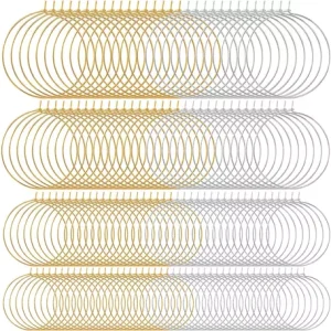 280 Piezas De Aros Pendientes De Bisutería, 4 Tamaños